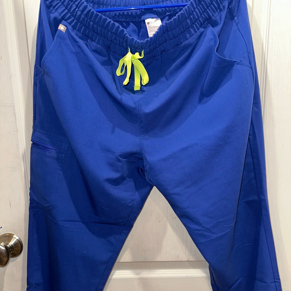Figs Blue LP Scrub Jogger